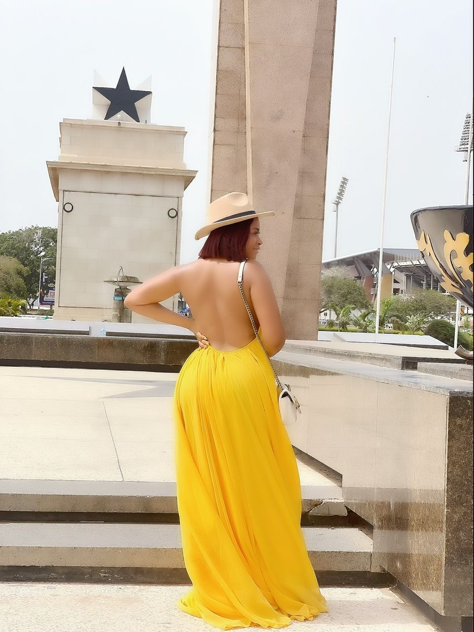 Golden Sun Maxi Dress